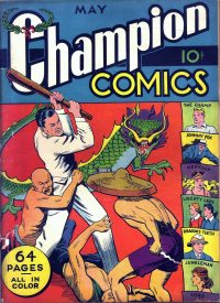 Large Thumbnail For Champion Comics 7 - Version 2