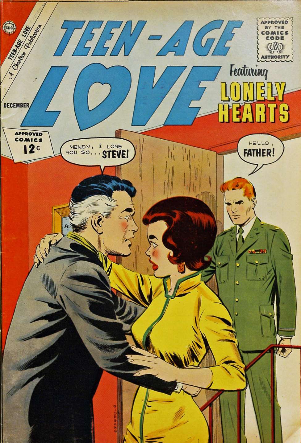 Comic Book Cover For Teen-Age Love 29