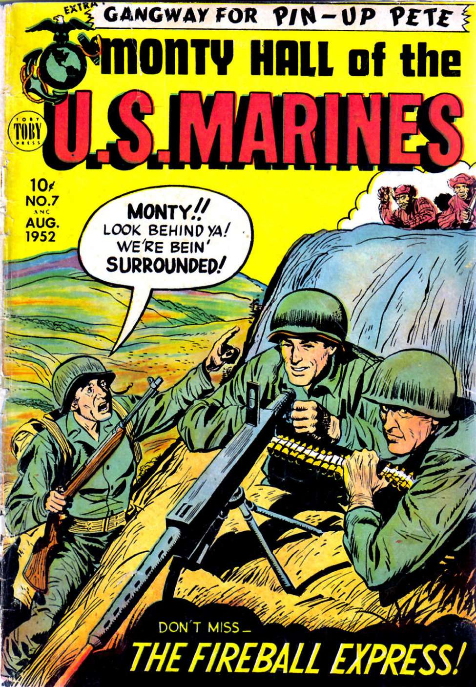 Book Cover For Monty Hall of the U.S. Marines 7