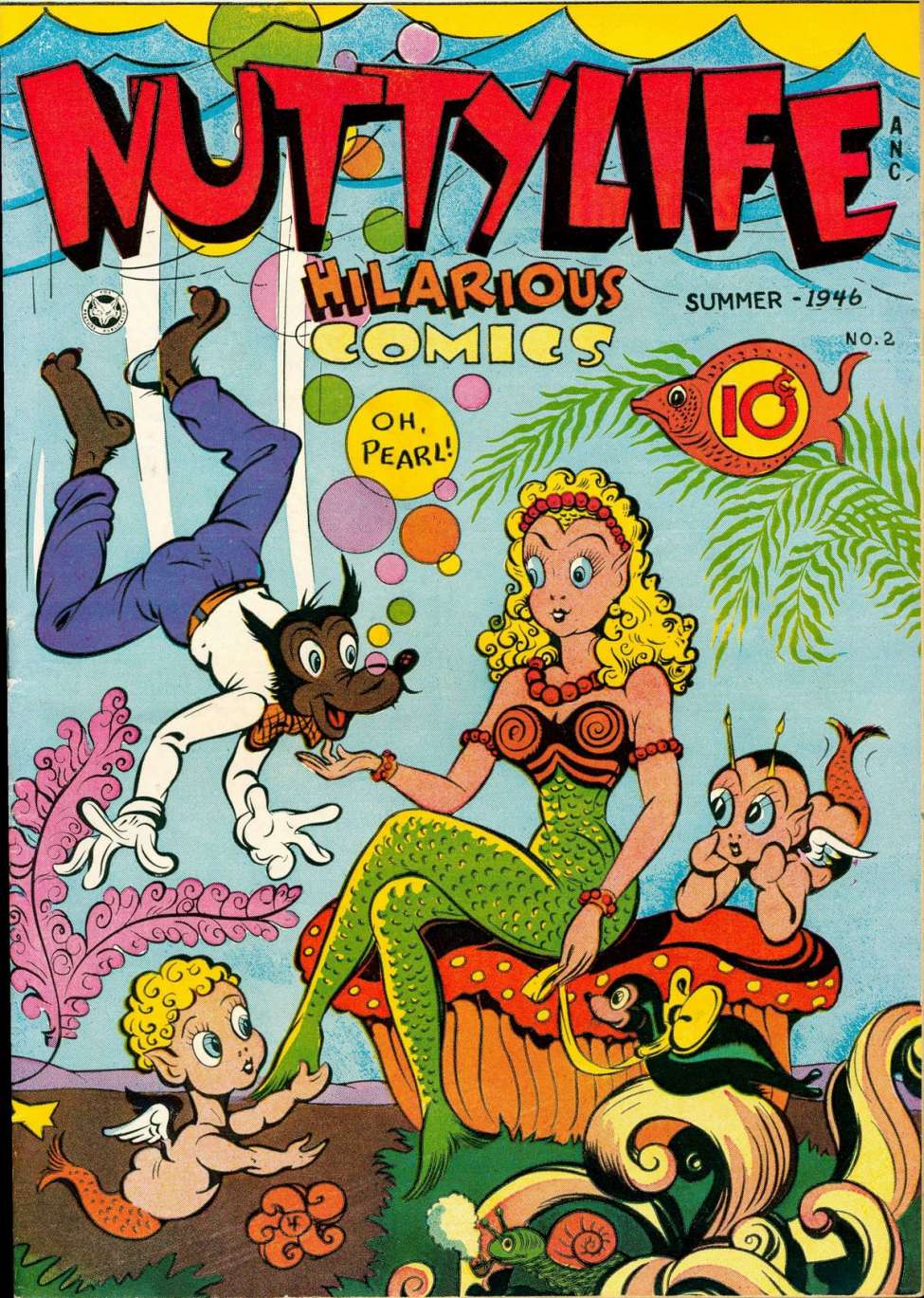 Comic Book Cover For Nutty Life 2