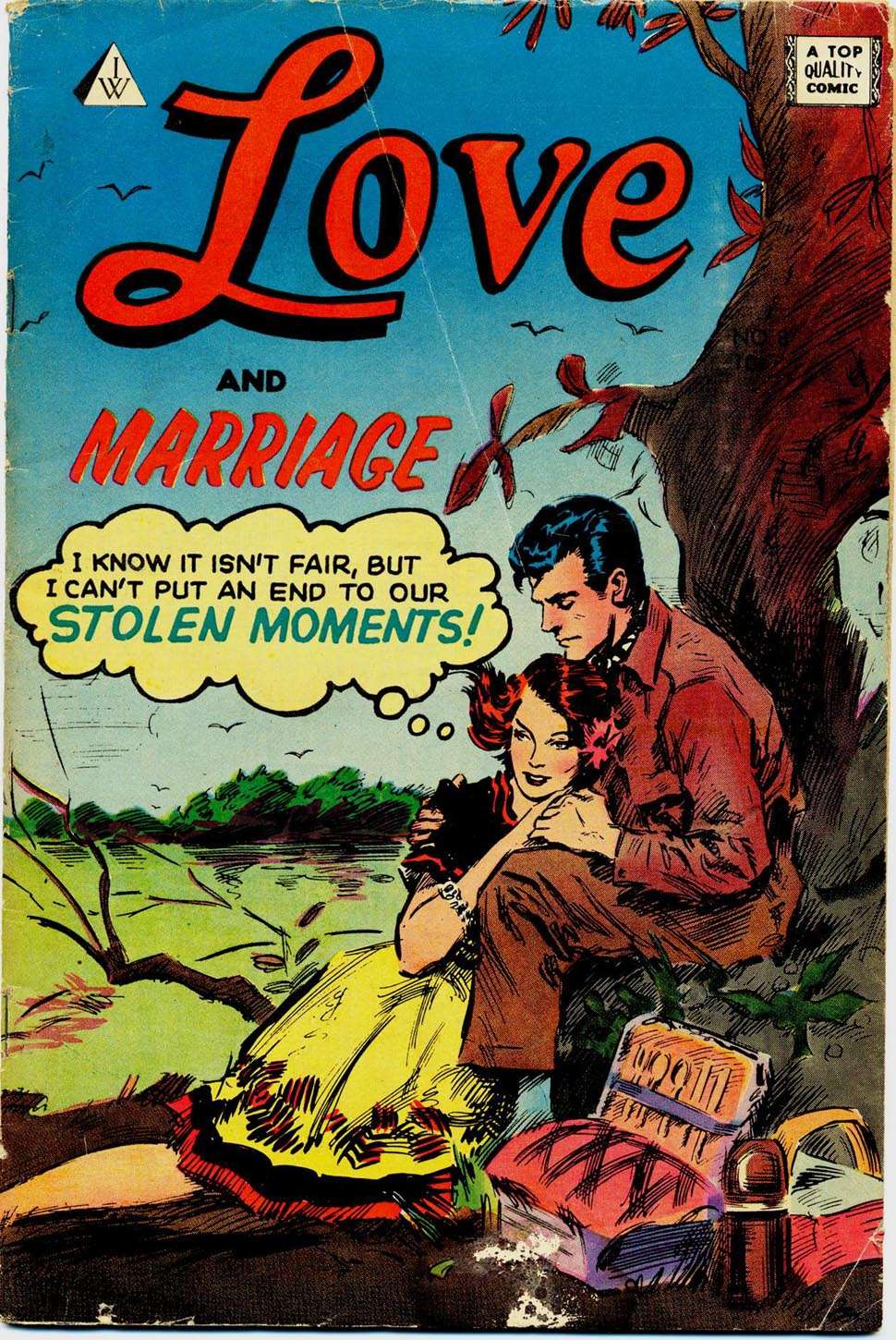 Comic Book Cover For Love and Marriage 8 - Version 2