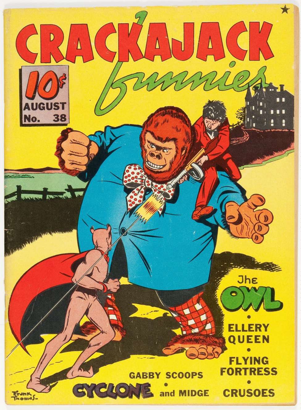 Comic Book Cover For Crackajack Funnies 38