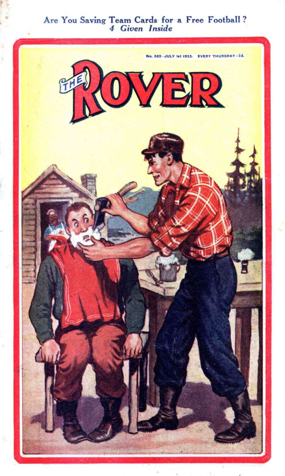 Book Cover For The Rover 585