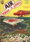 Cover For Air Wonder Stories 3 - The Yellow Air-Peril - Harl Vincent