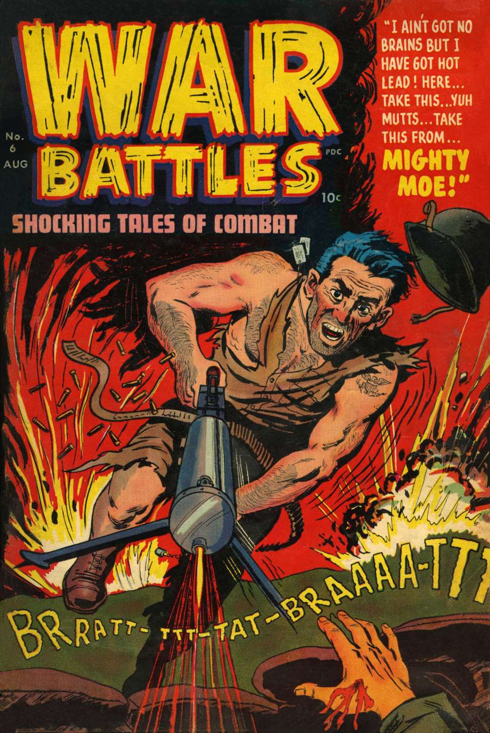Comic Book Cover For War Battles 6 - Version 2