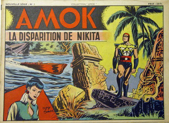 Comic Book Cover For Amok Comic Book Covers
