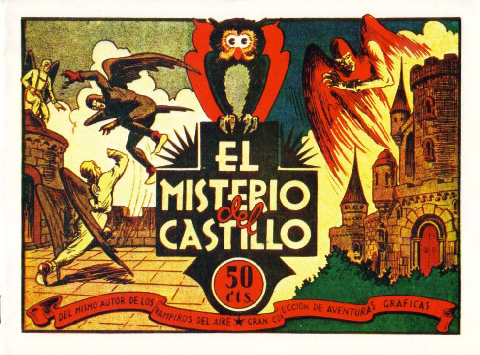 Comic Book Cover For Los Vampiros del Aire 11 - El Misterio del Castillo