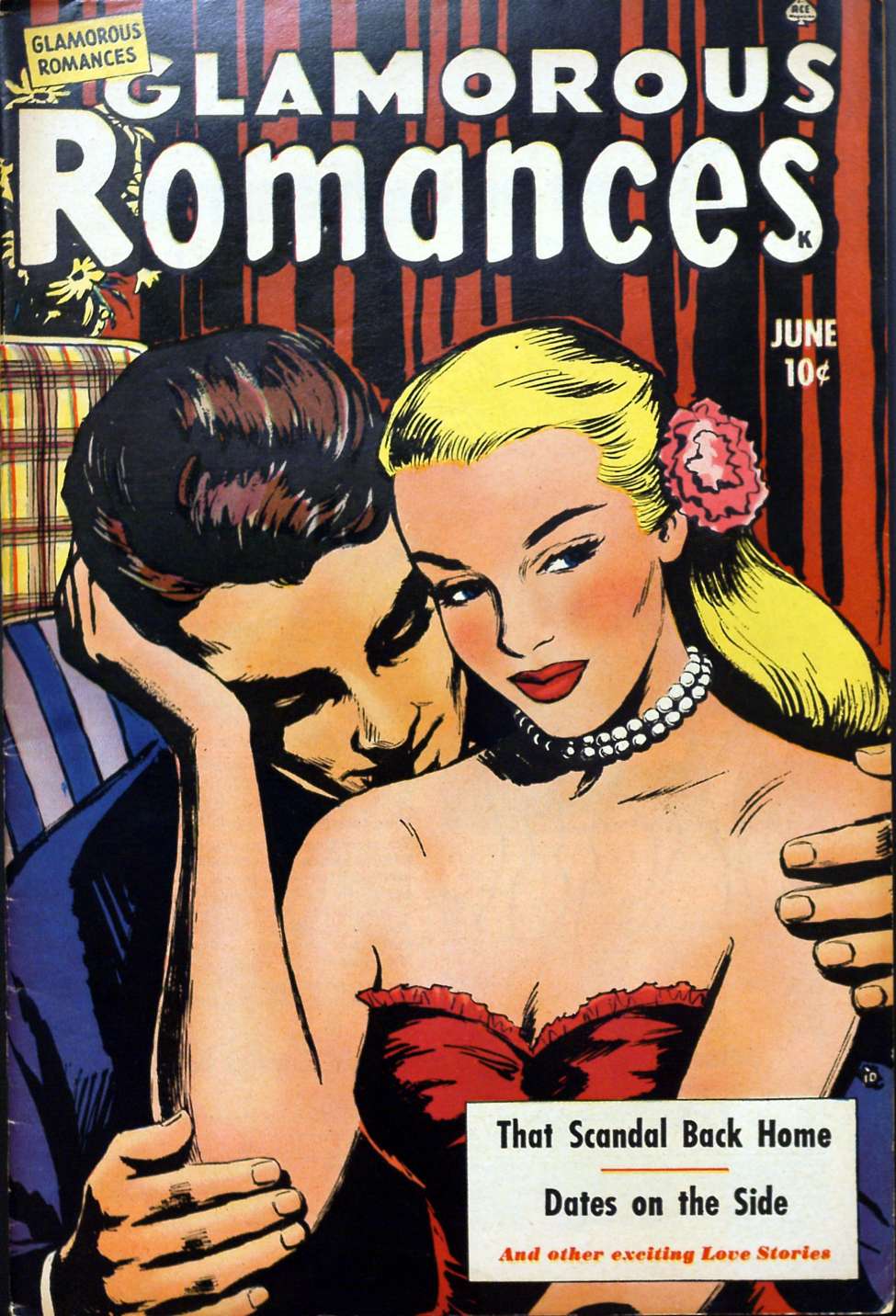 Comic Book Cover For Glamorous Romances 52 (alt) - Version 2