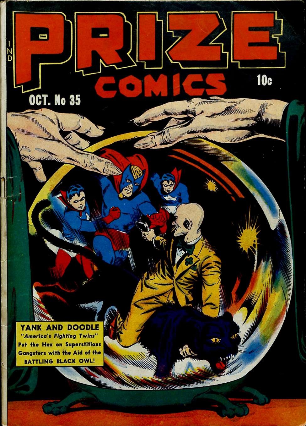 Comic Book Cover For Prize Comics 35 - Version 1