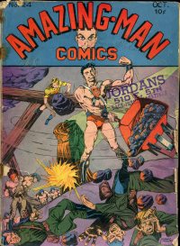 Large Thumbnail For Amazing Man Comics 24
