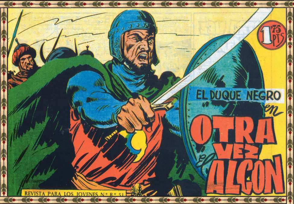 Comic Book Cover For El Duque Negro 9 - Otra Vez El Halcón