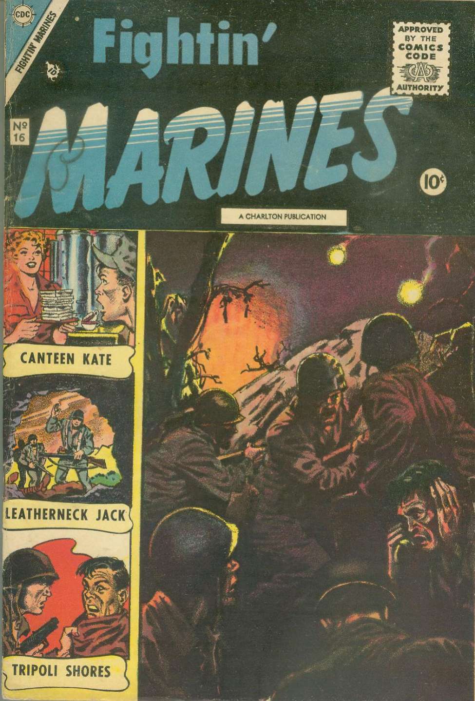 Book Cover For Fightin' Marines 16