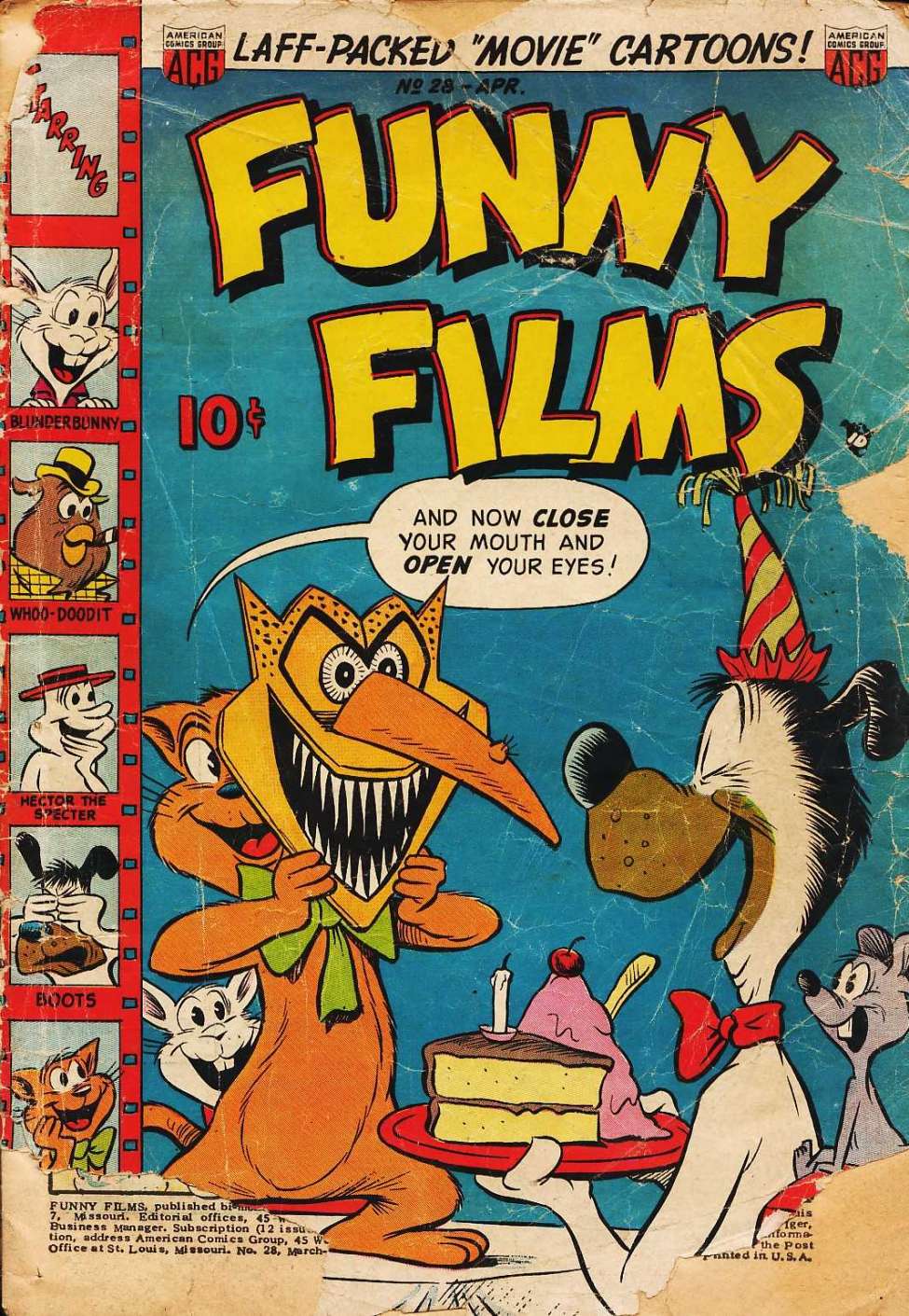 Book Cover For Funny Films 28