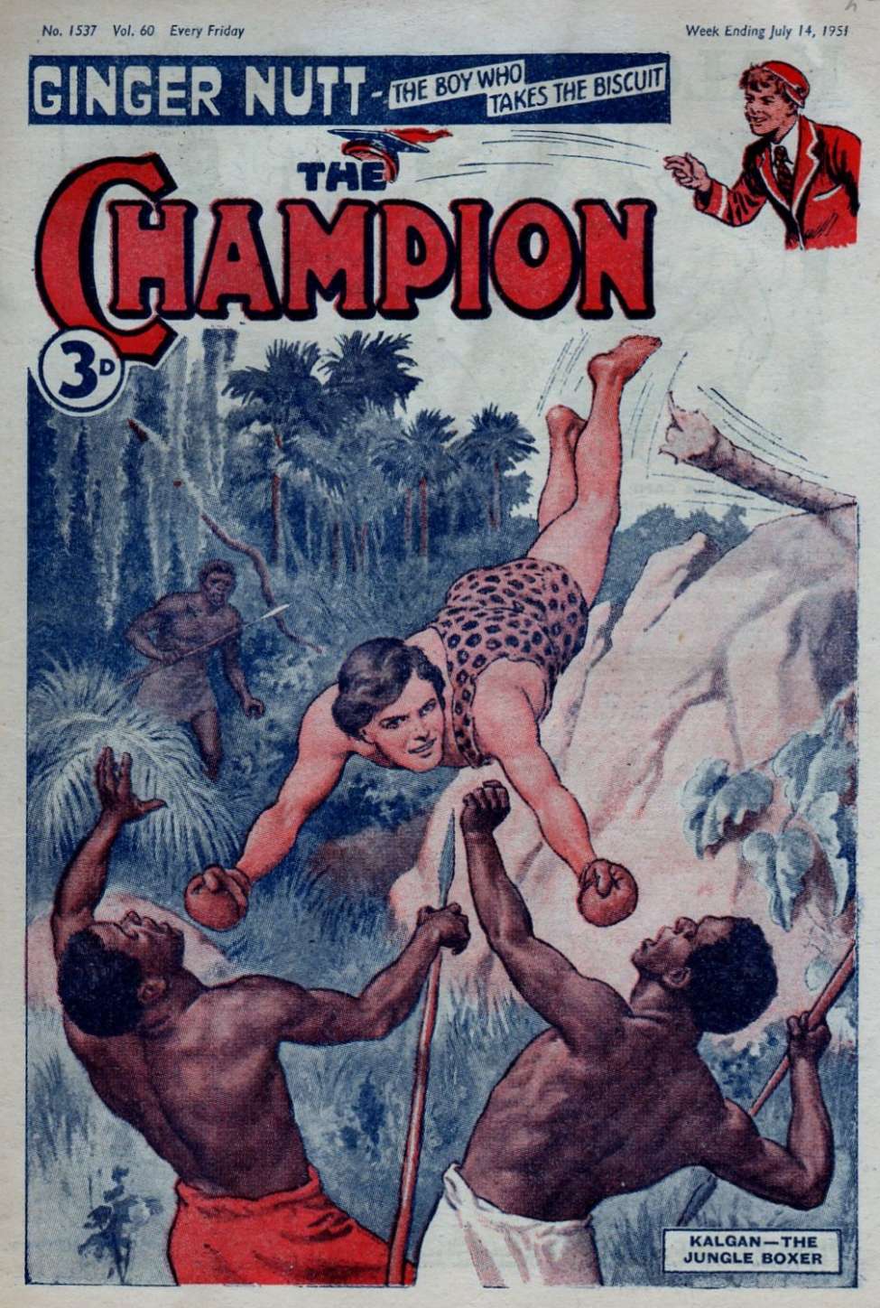 Comic Book Cover For The Champion 1537