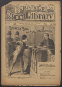 Large Thumbnail For Beadle's Half Dime Library 911 - Bowery Bob, the East Side Detective