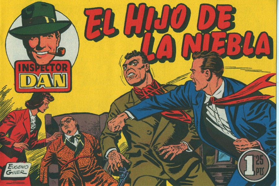 Comic Book Cover For Inspector Dan 13 - El Hijo de la Niebla