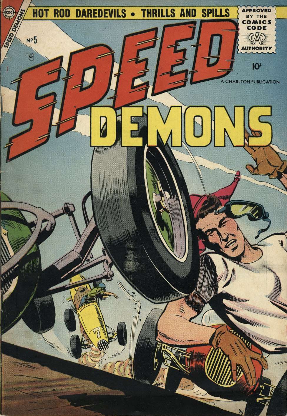 Comic Book Cover For Speed Demons 5