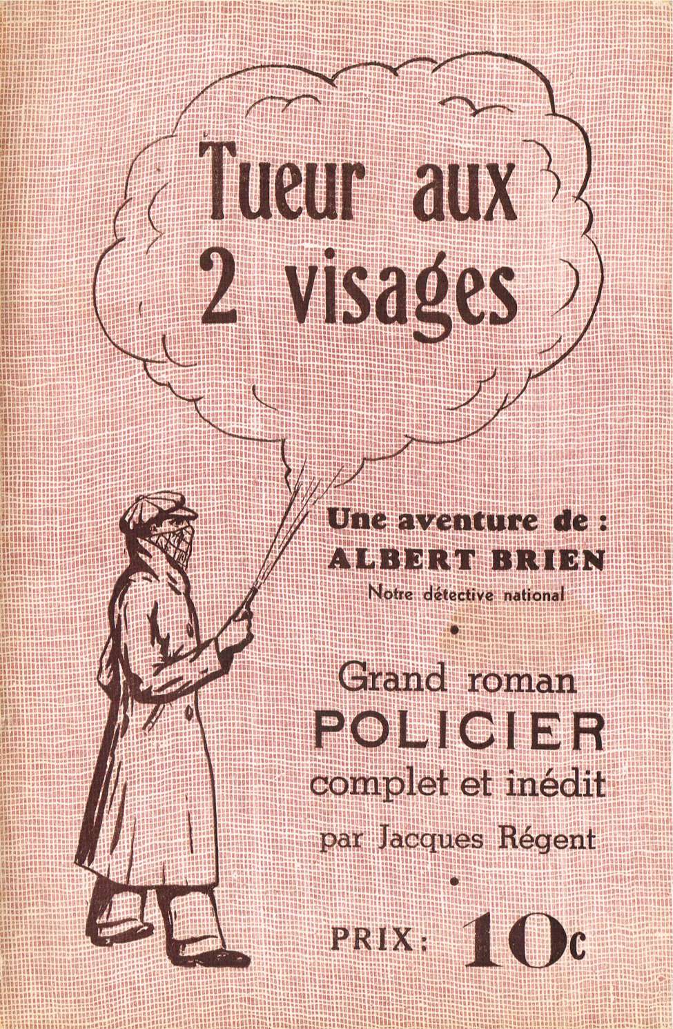 Book Cover For Albert Brien 3 - Tueur aux deux visages
