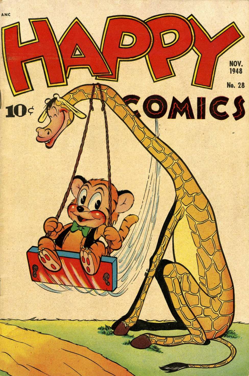 Book Cover For Happy Comics 28