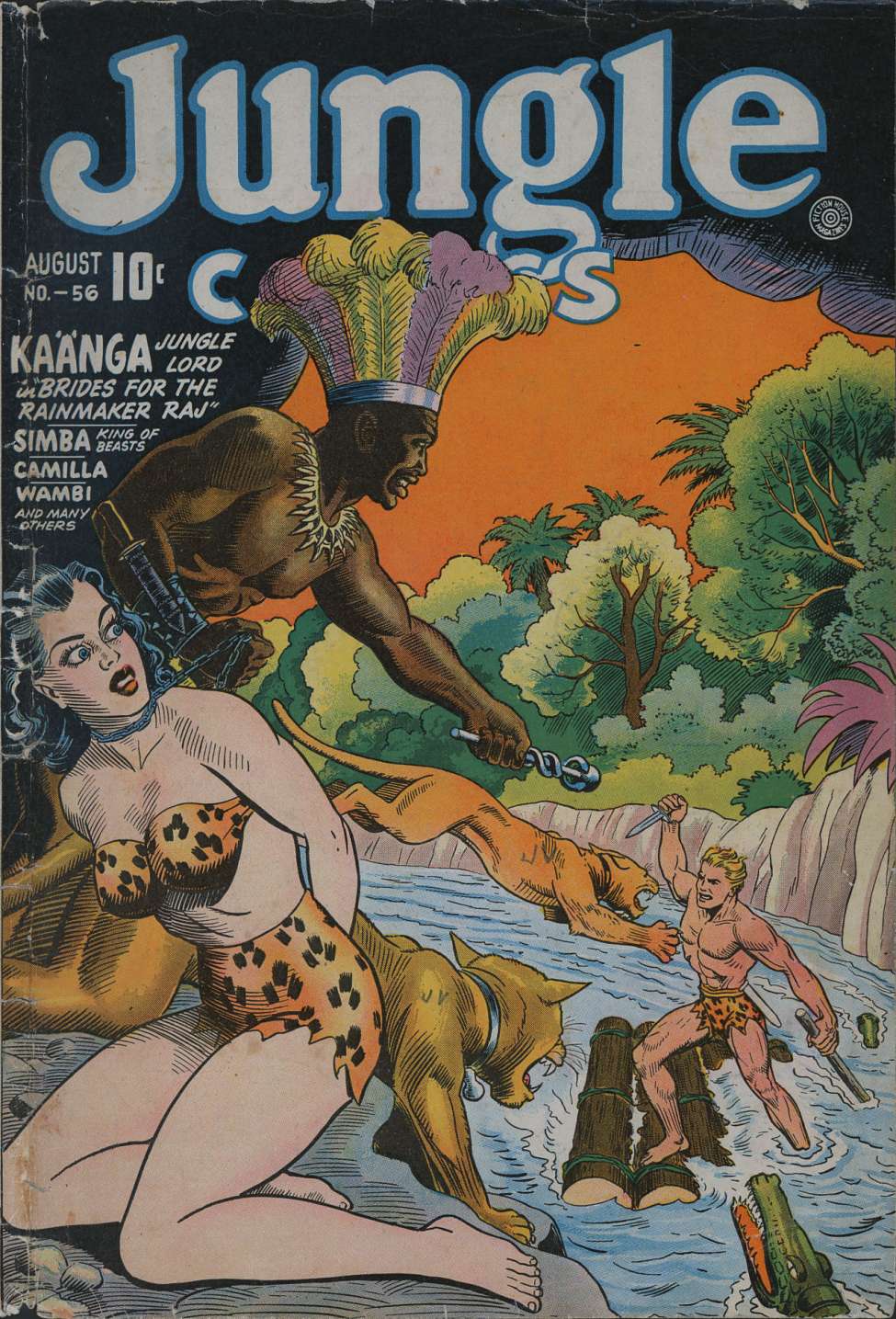 Book Cover For Jungle Comics 56