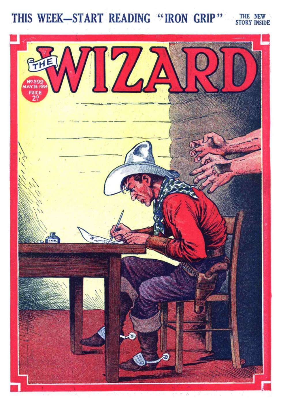 Book Cover For The Wizard 599