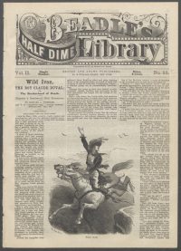 Large Thumbnail For Beadle's Half Dime Library 35 - Wild Ivan. the Boy Claude Duval
