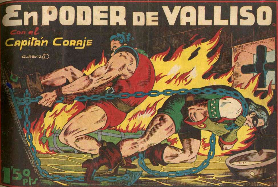 Comic Book Cover For El Capitán Coraje 10 En poder de Valliso
