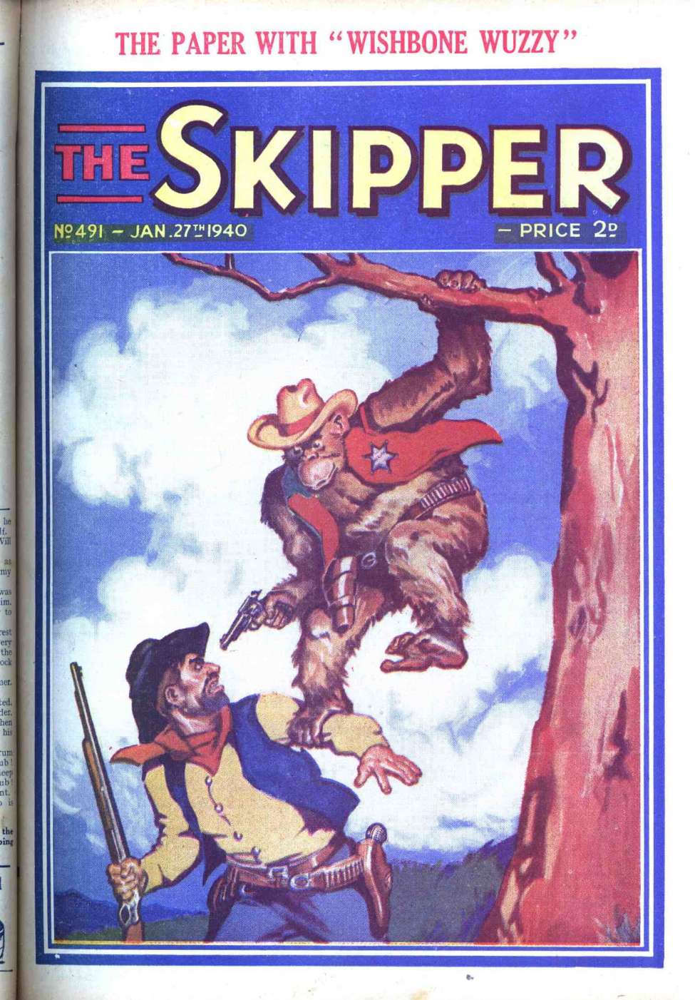 Comic Book Cover For The Skipper 491