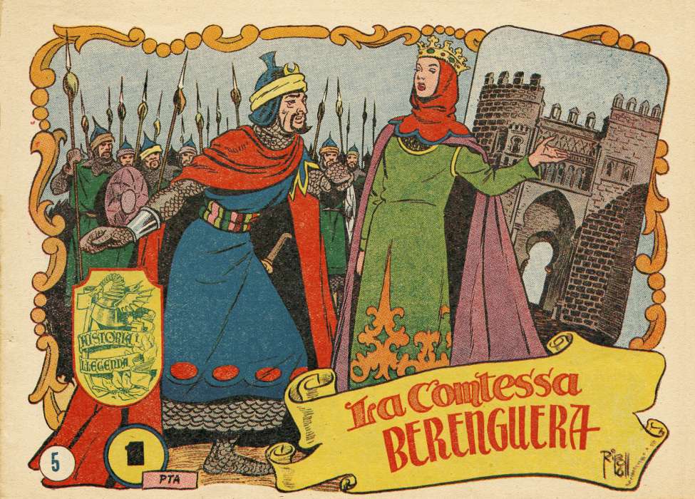 Comic Book Cover For Història i llegenda 5 - La Comtessa Berenguera
