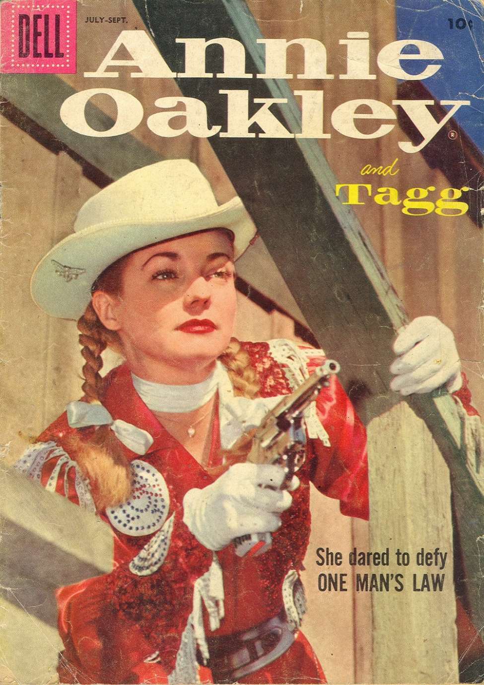 Comic Book Cover For Annie Oakley and Tagg 12