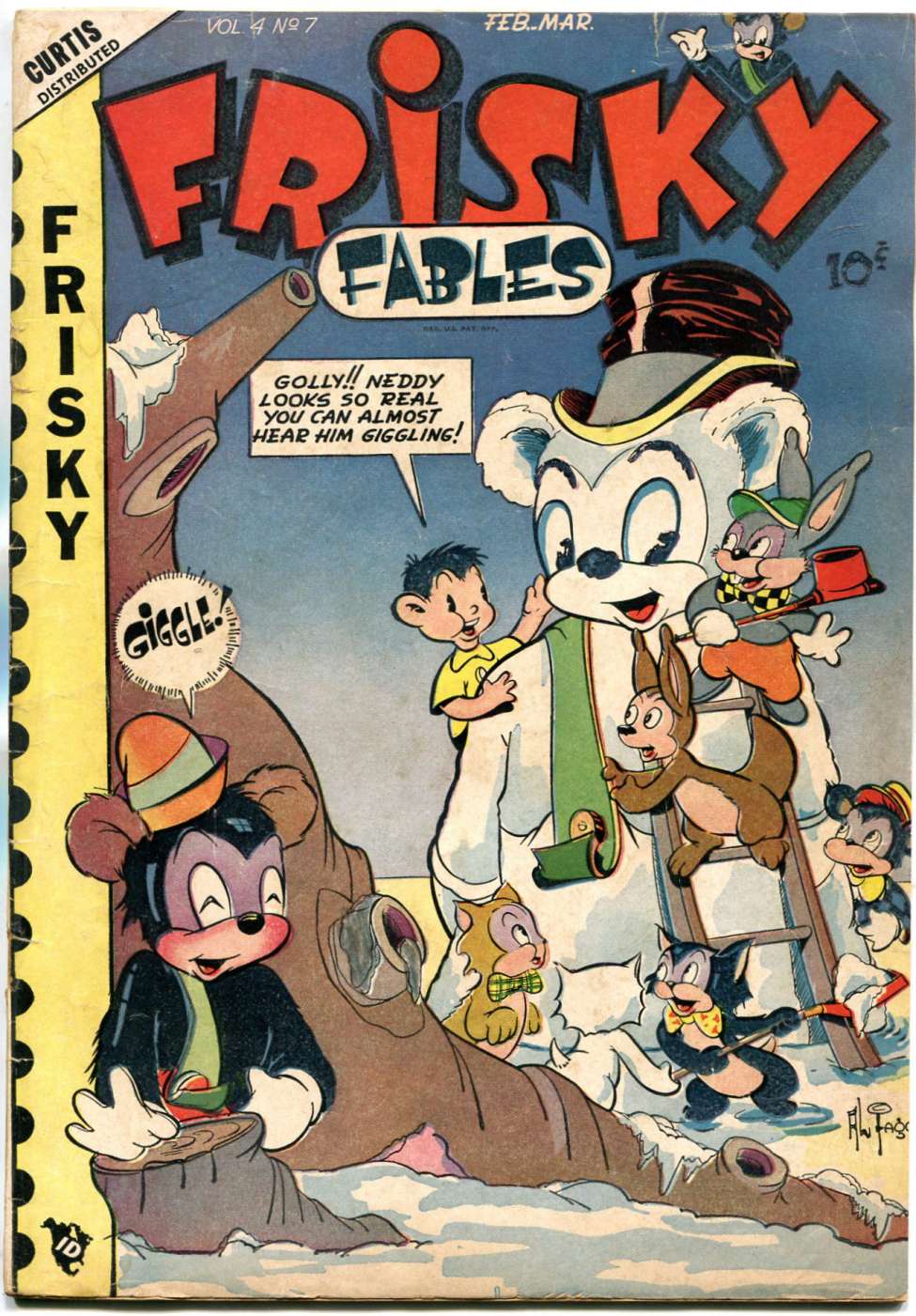 Comic Book Cover For Frisky Fables v4 7