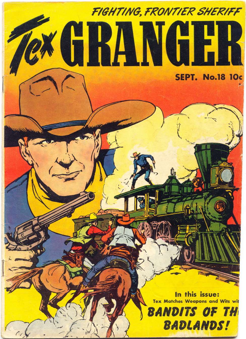 Comic Book Cover For Tex Granger 18