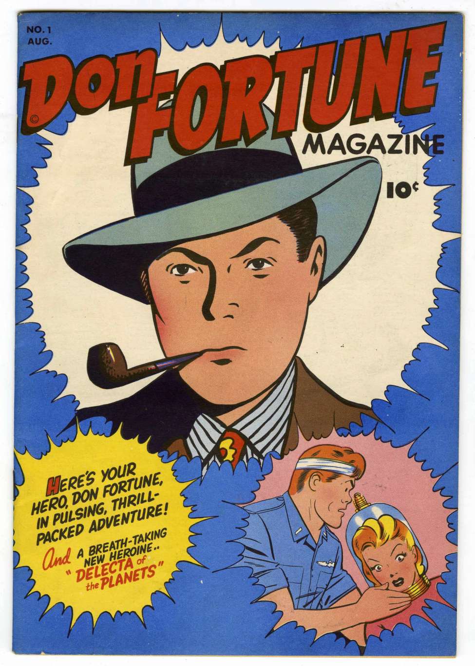 Book Cover For Don Fortune Magazine 1