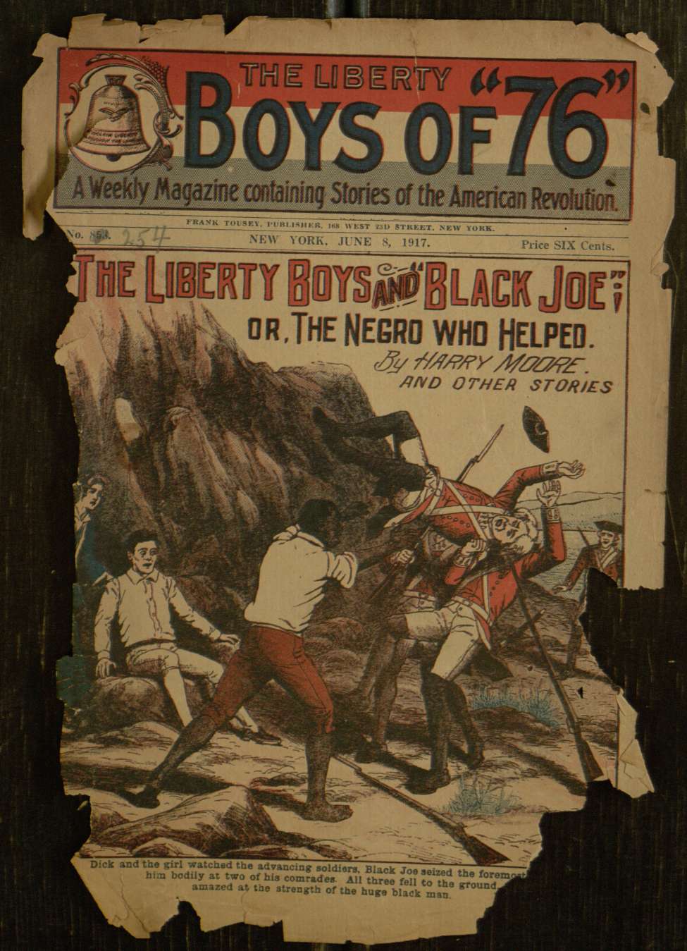 Book Cover For The Liberty Boys of 76 858 - The Liberty Boys and Black Joe