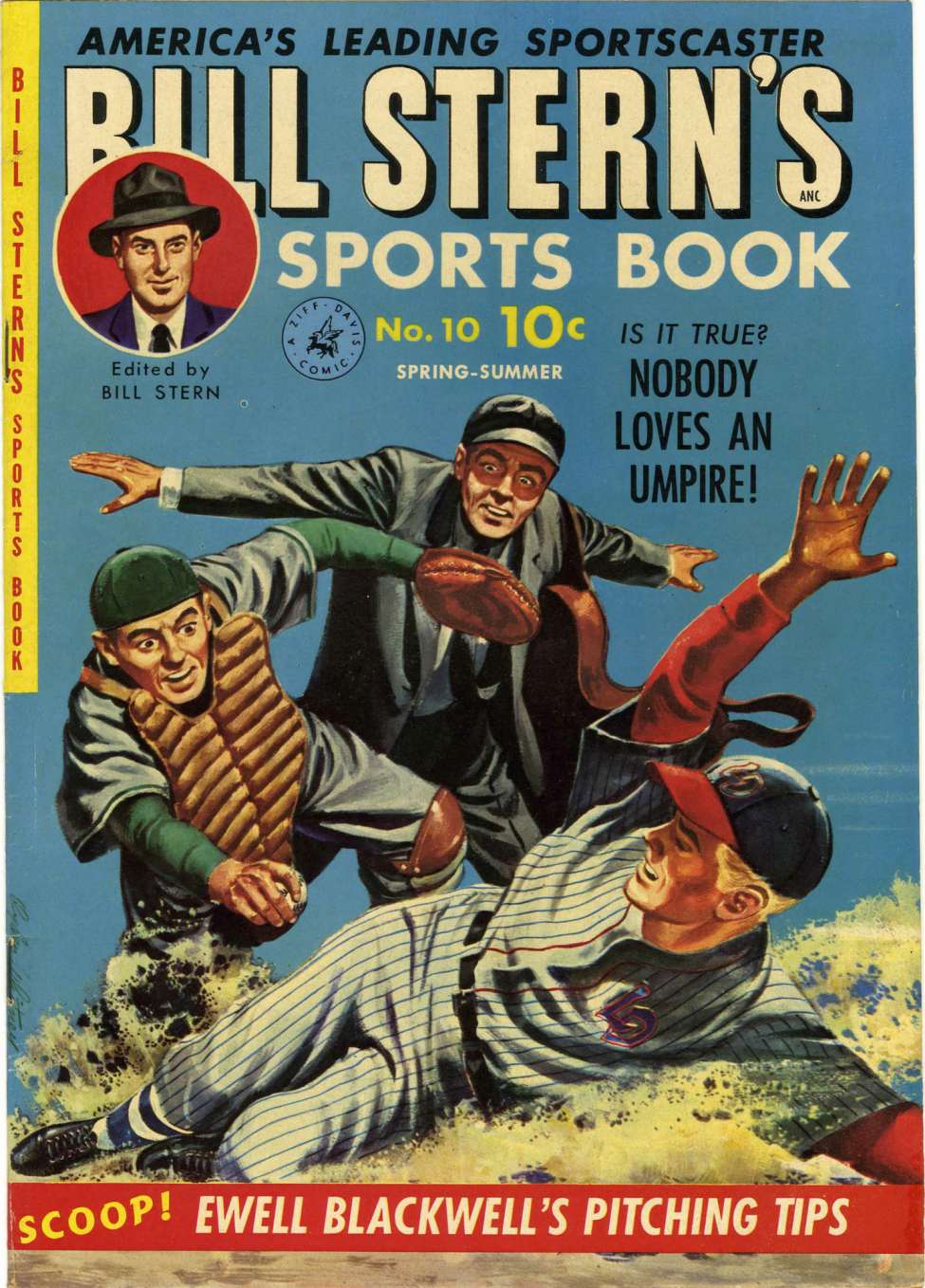 Comic Book Cover For Bill Stern's Sports Book 1 (v1 10)