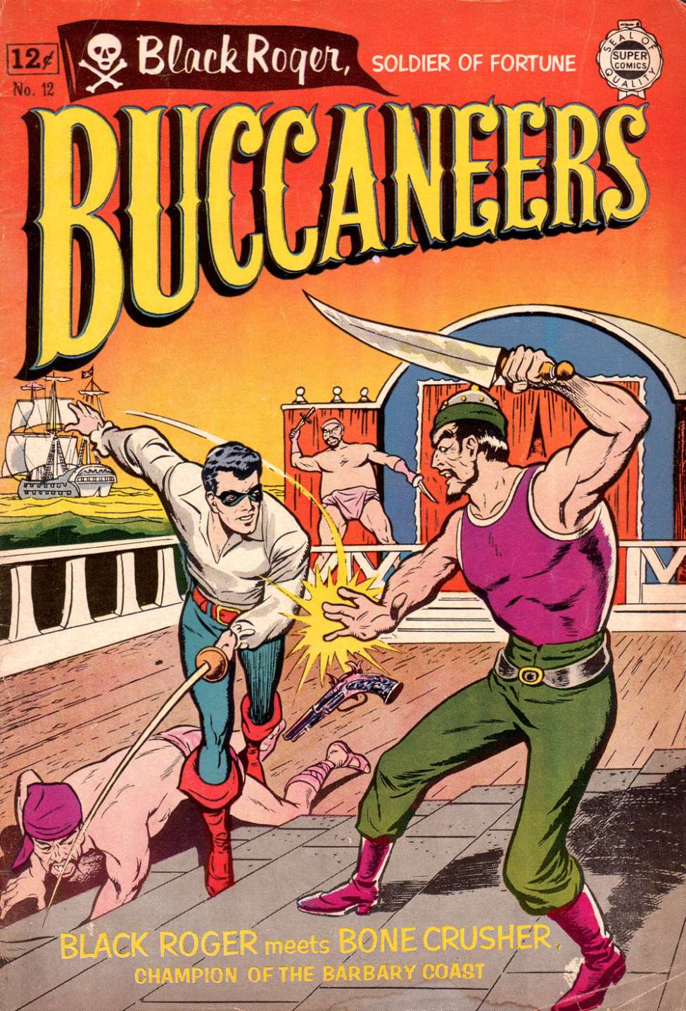 Comic Book Cover For Buccaneers 12