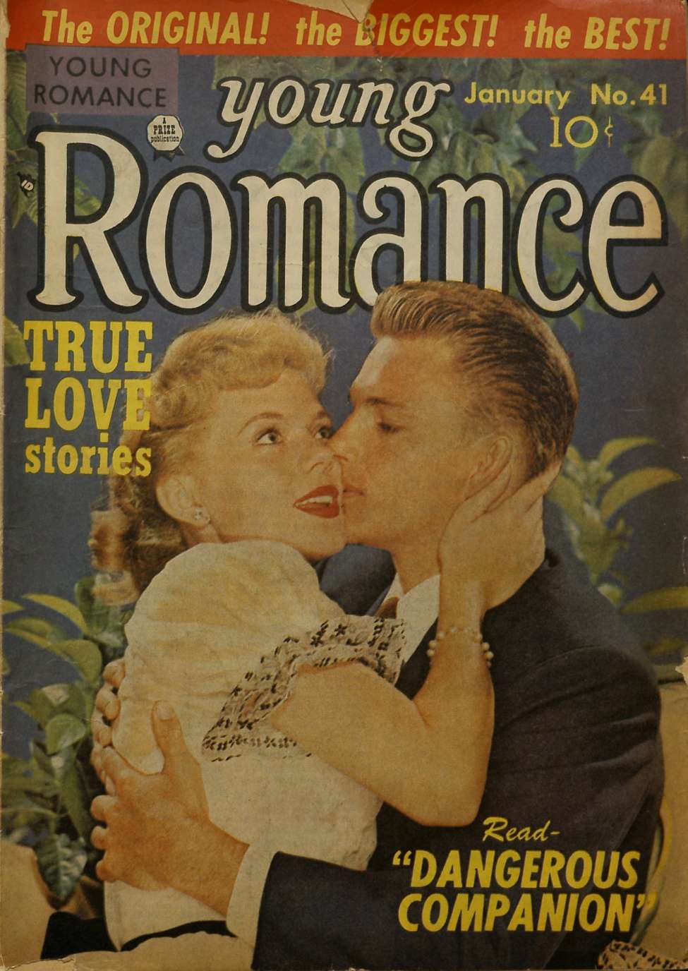 Comic Book Cover For Young Romance 41