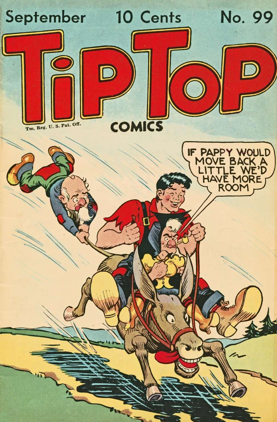 Comic Book Cover For Tip Top Comics 99