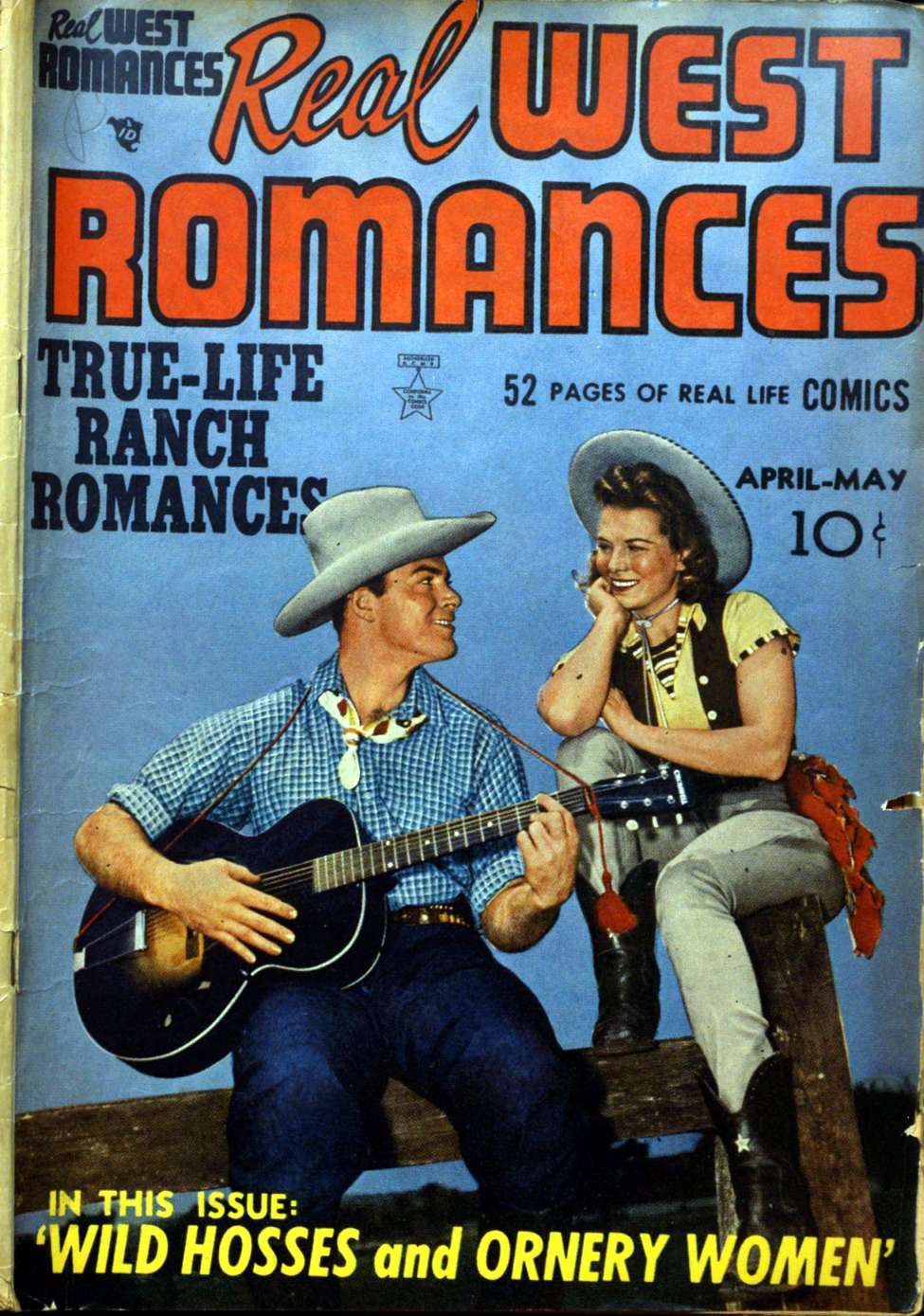 Comic Book Cover For Real West Romances v1 1