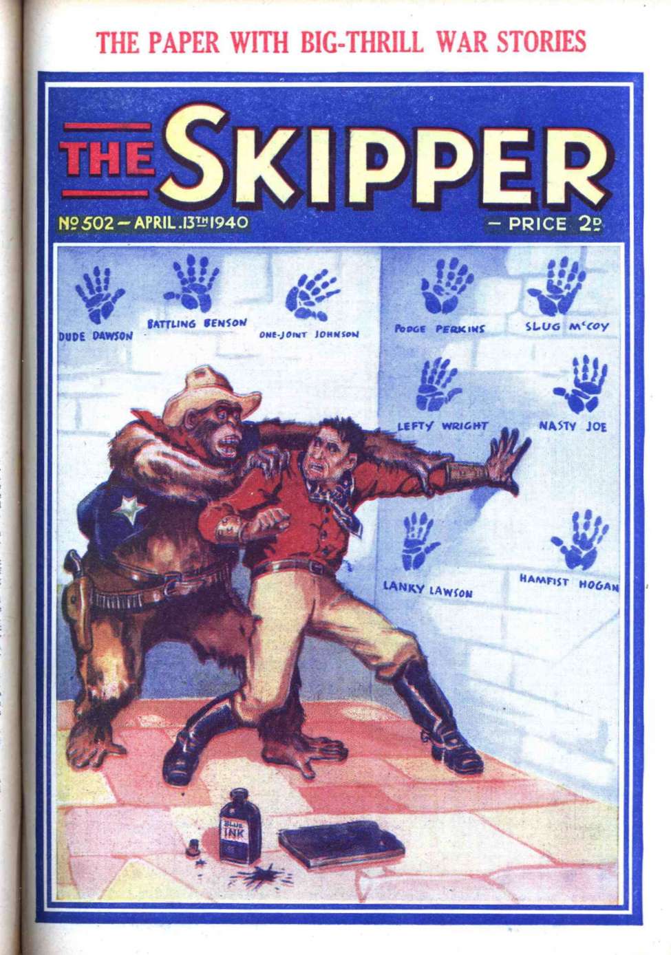 Comic Book Cover For The Skipper 502
