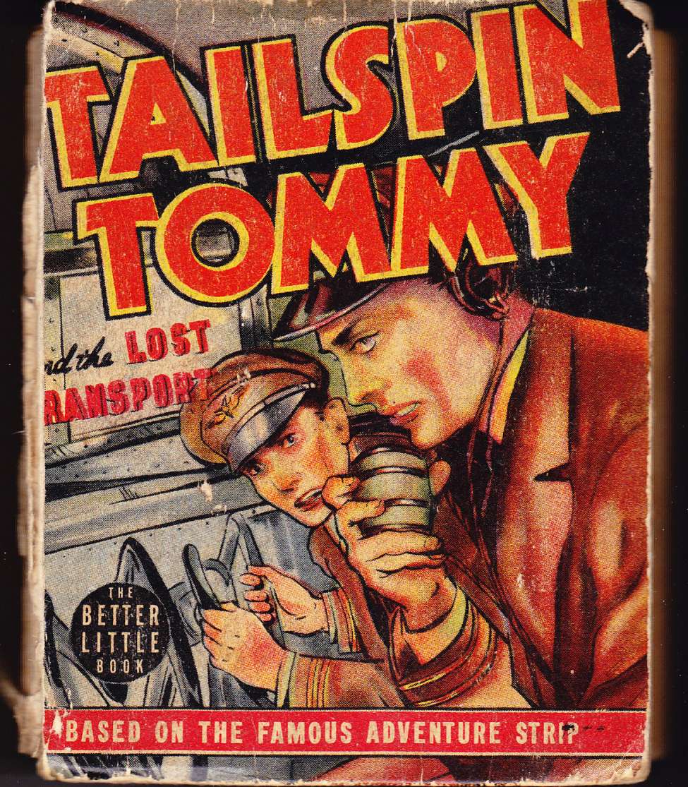 Comic Book Cover For Tailspin Tommy and the Lost Transport