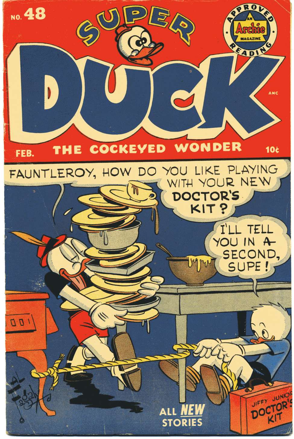 Comic Book Cover For Super Duck 48