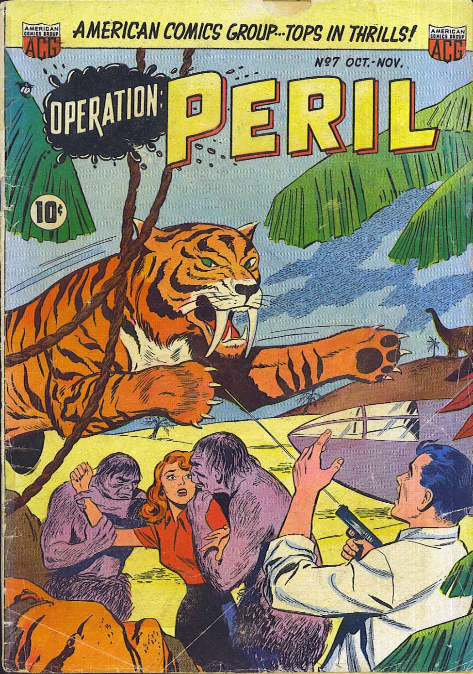 Comic Book Cover For Operation: Peril 7
