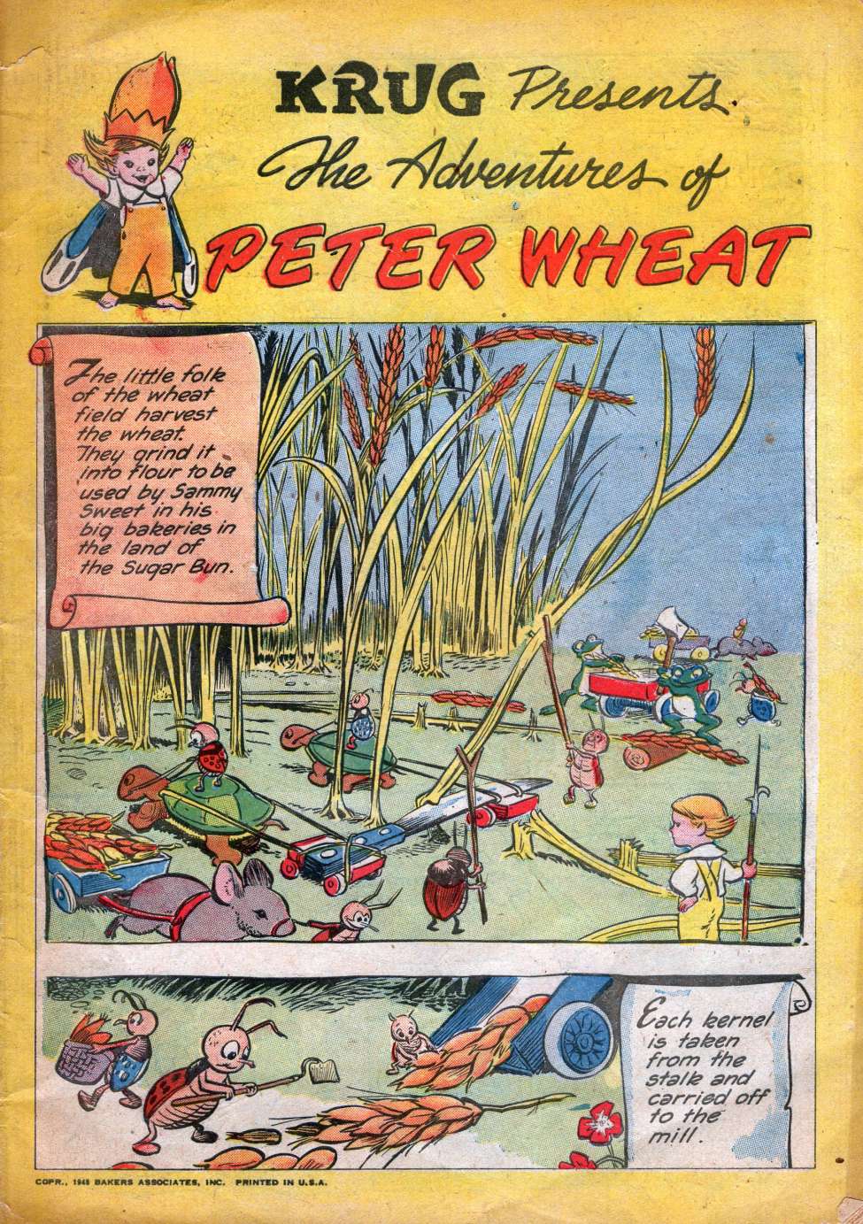 Book Cover For The Adventures of Peter Wheat 4