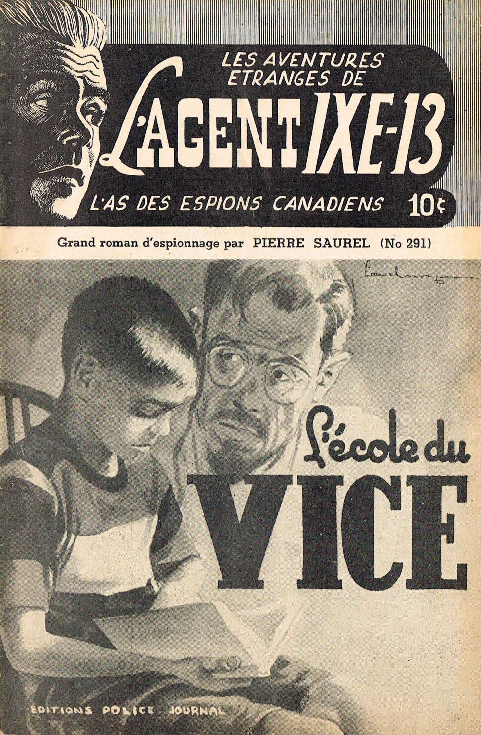 Book Cover For L'Agent IXE-13 v2 291 - L'école du vice