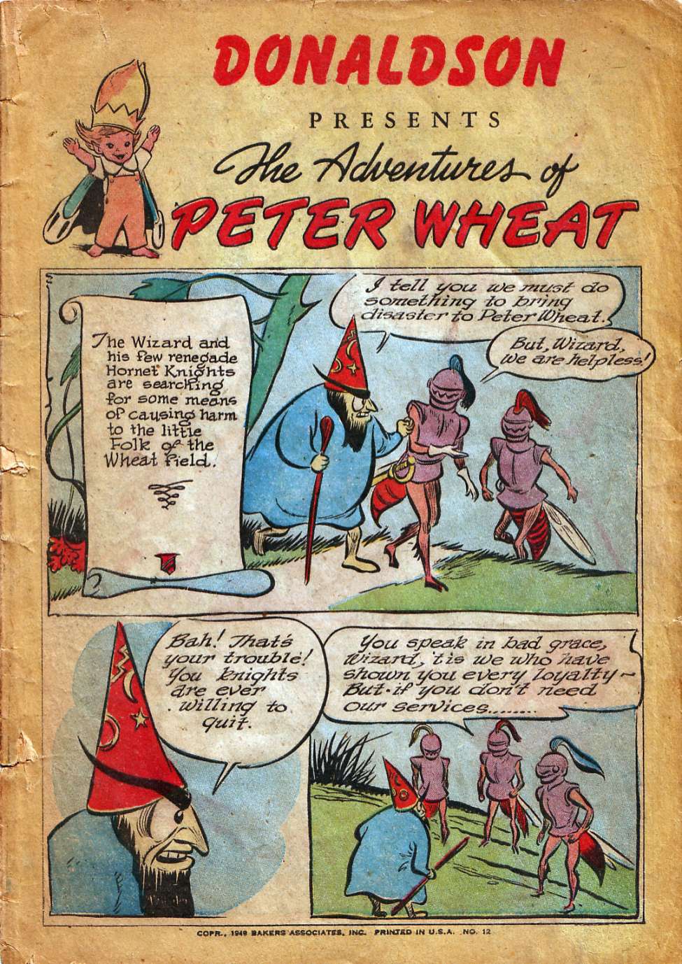 Book Cover For The Adventures of Peter Wheat 12