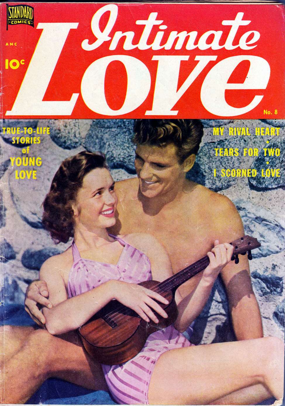 Comic Book Cover For Intimate Love 8 - Version 1