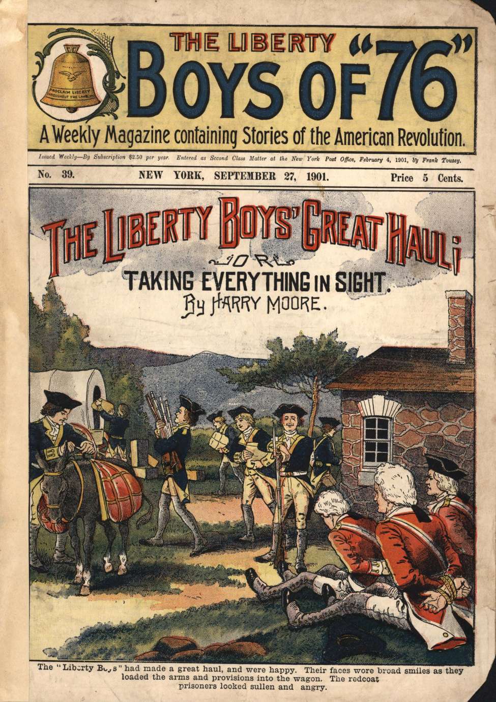 Book Cover For The Liberty Boys of 76 39 - The Liberty Boys' Great Haul