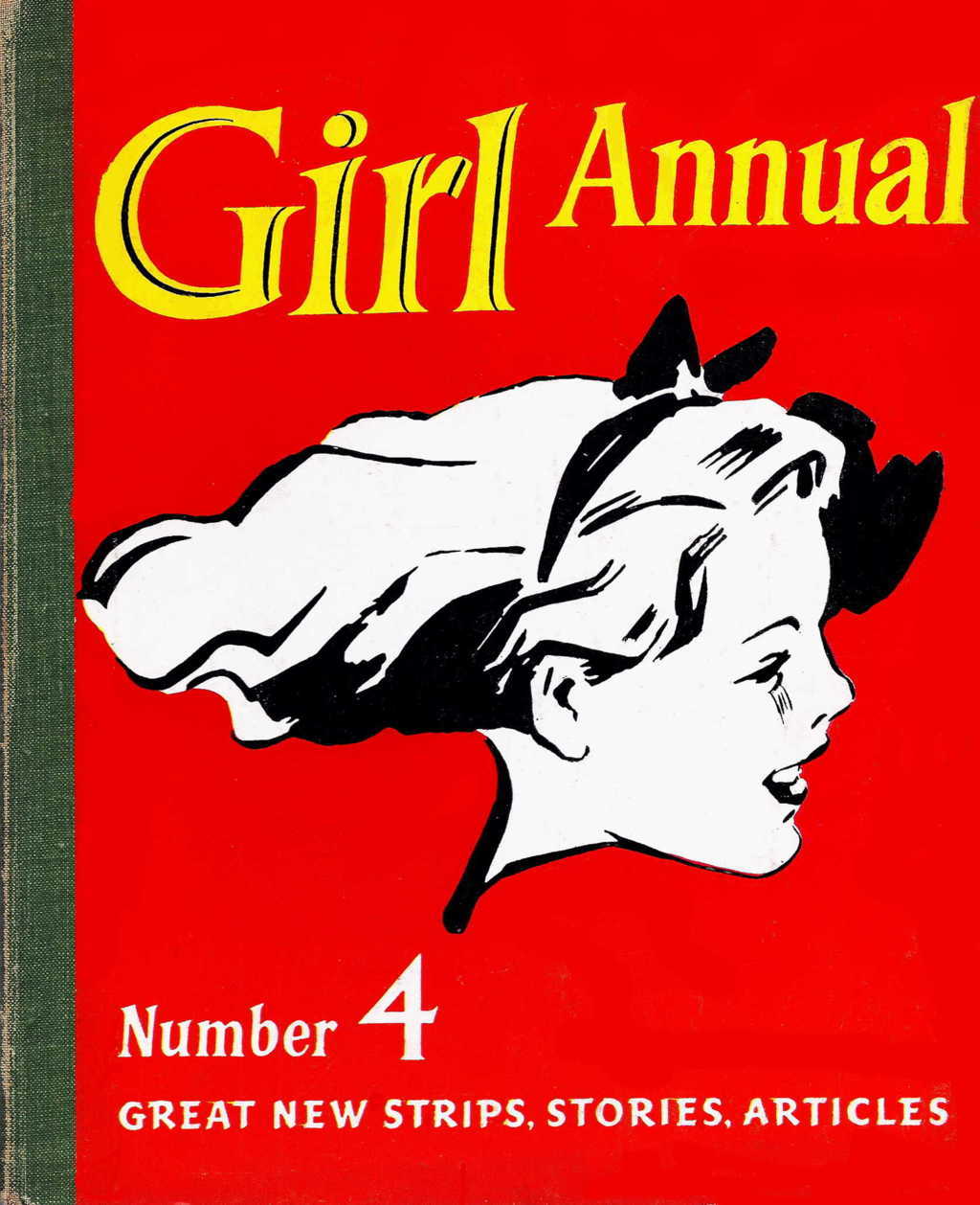 Book Cover For Girl Annual 4