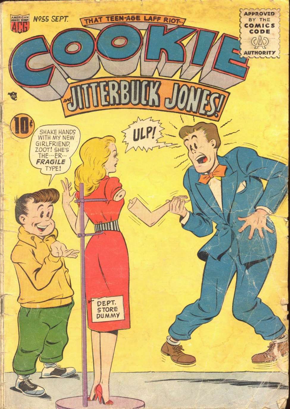 Comic Book Cover For Cookie 55